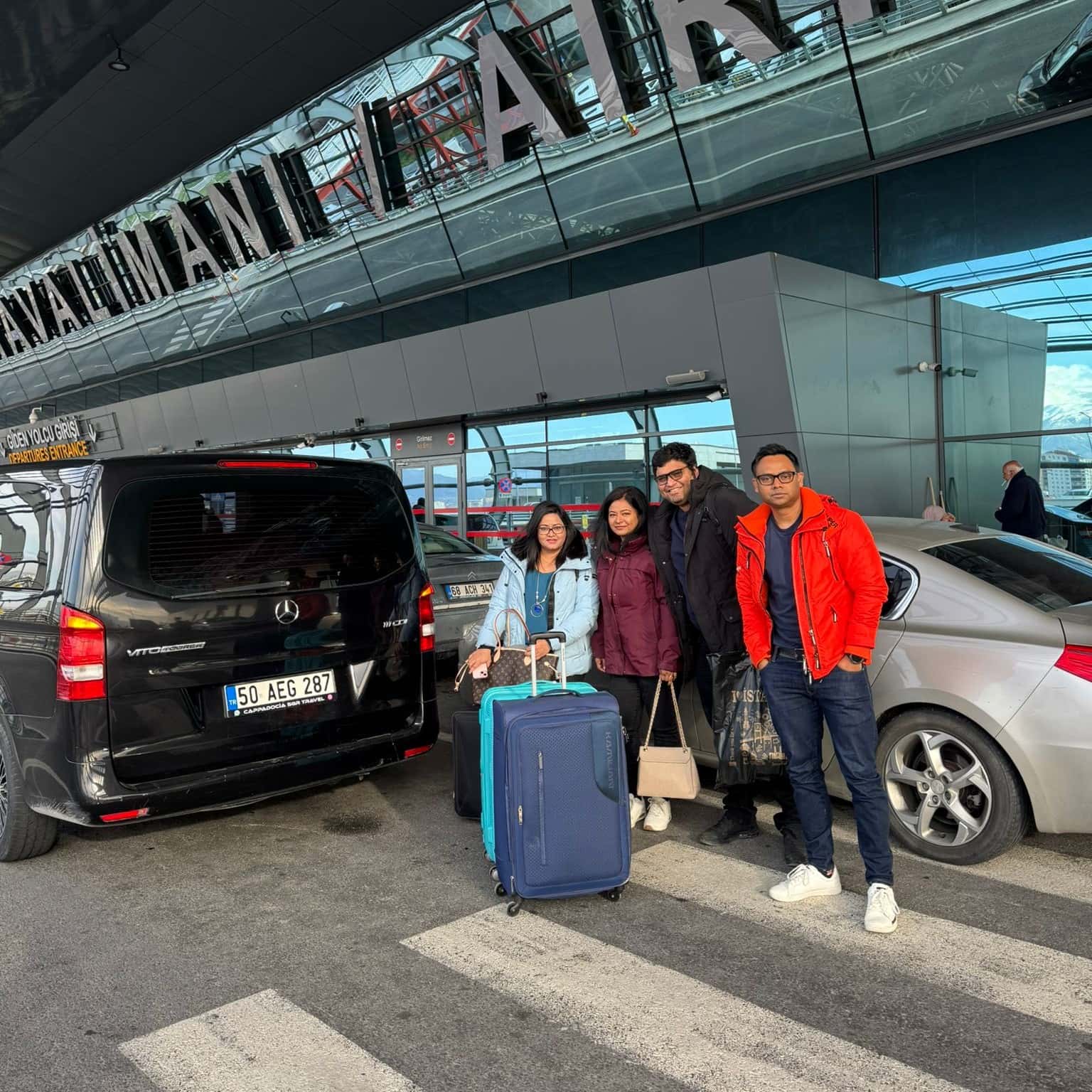 Kayseri Airport guest reception